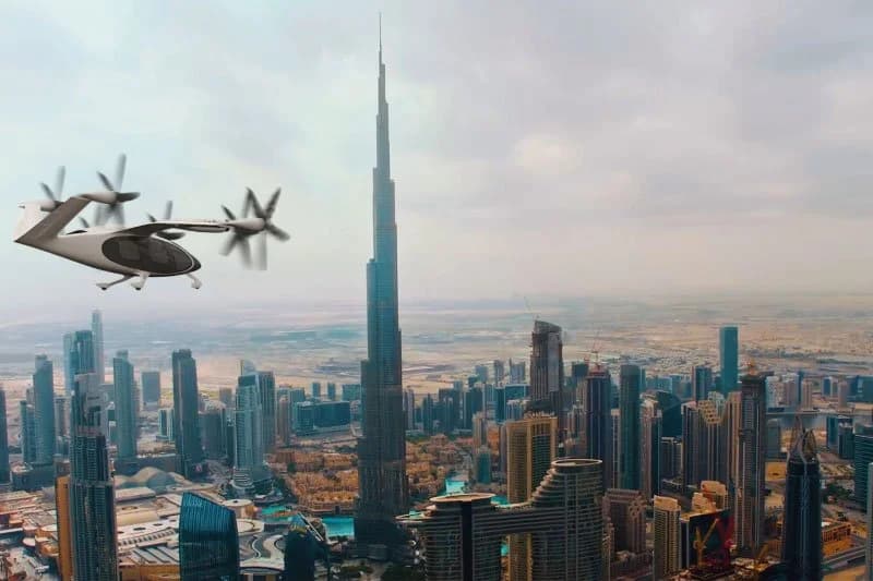 Dubai Takes Flight: Aerial Taxis Soar in 2026